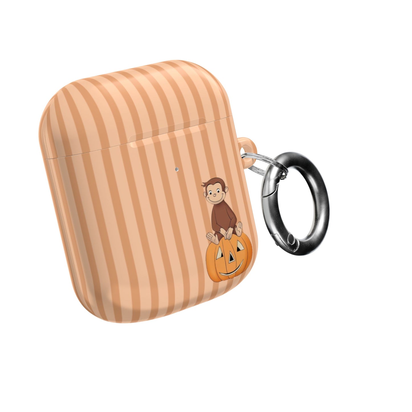 Pumpkin Curious George —  AirPods Case