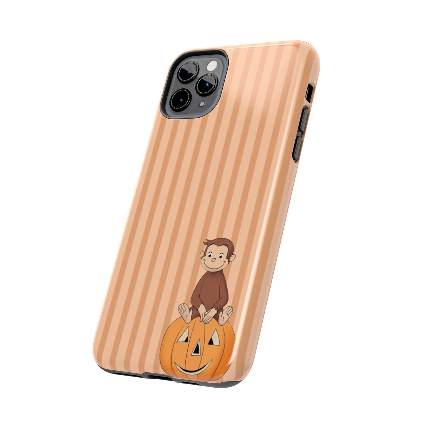 Pumpkin Curious George —  Tough Phone Case