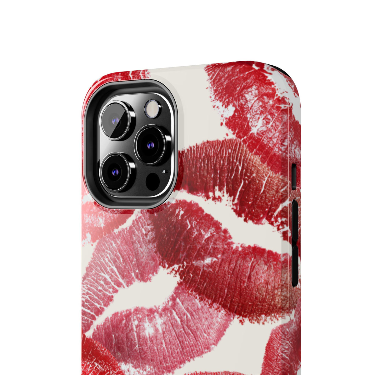 Red Lipstick Kiss Pattern Phone Case | Tough Phone Case