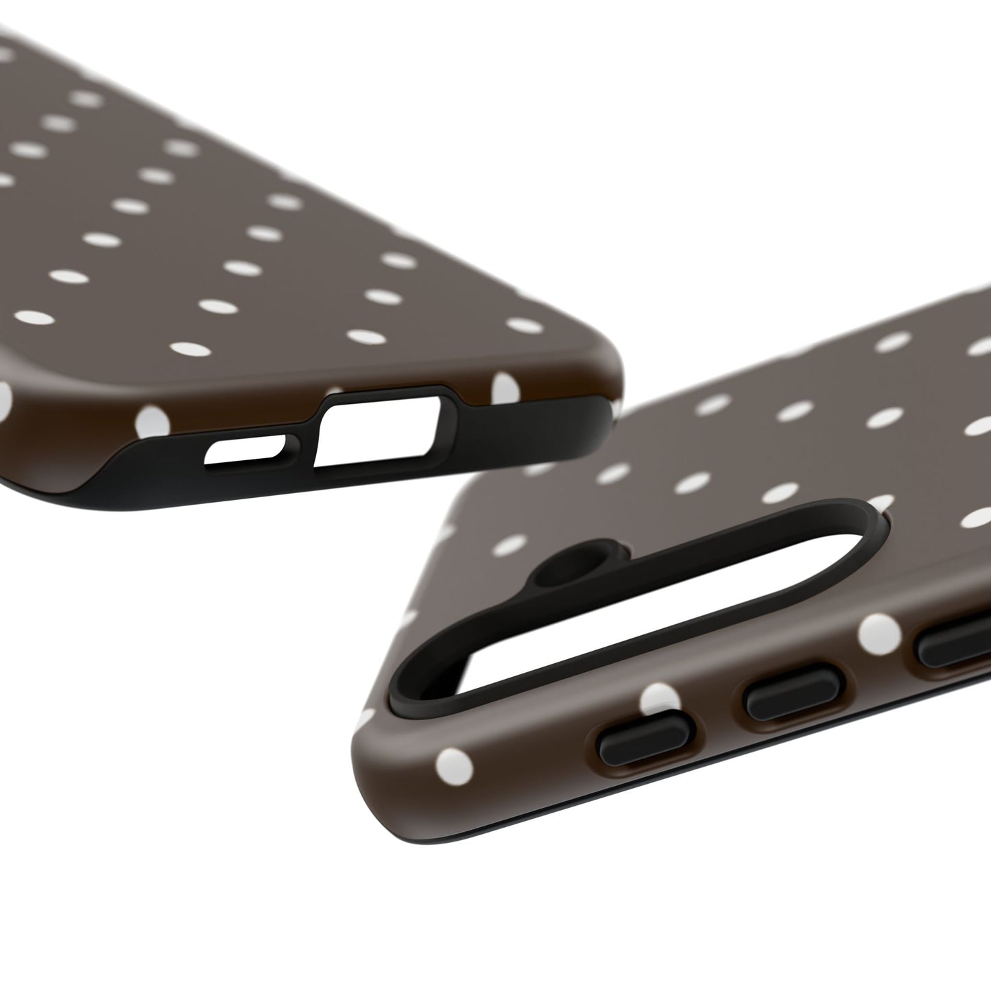 Cacao Polka Dot  — Phone Case Tough Case