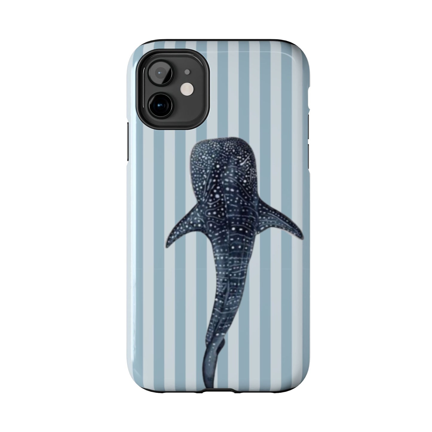 Deep Sea  — Blue Striped Tough Protective Cover