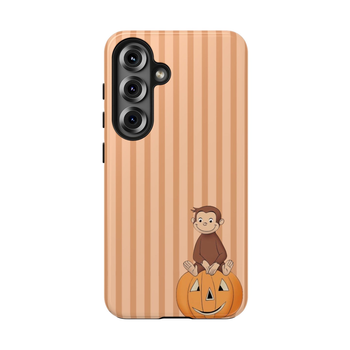 Pumpkin Curious George —  Tough Phone Case