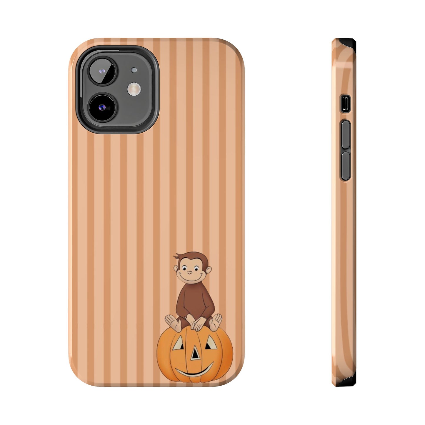 Pumpkin Curious George —  Tough Phone Case