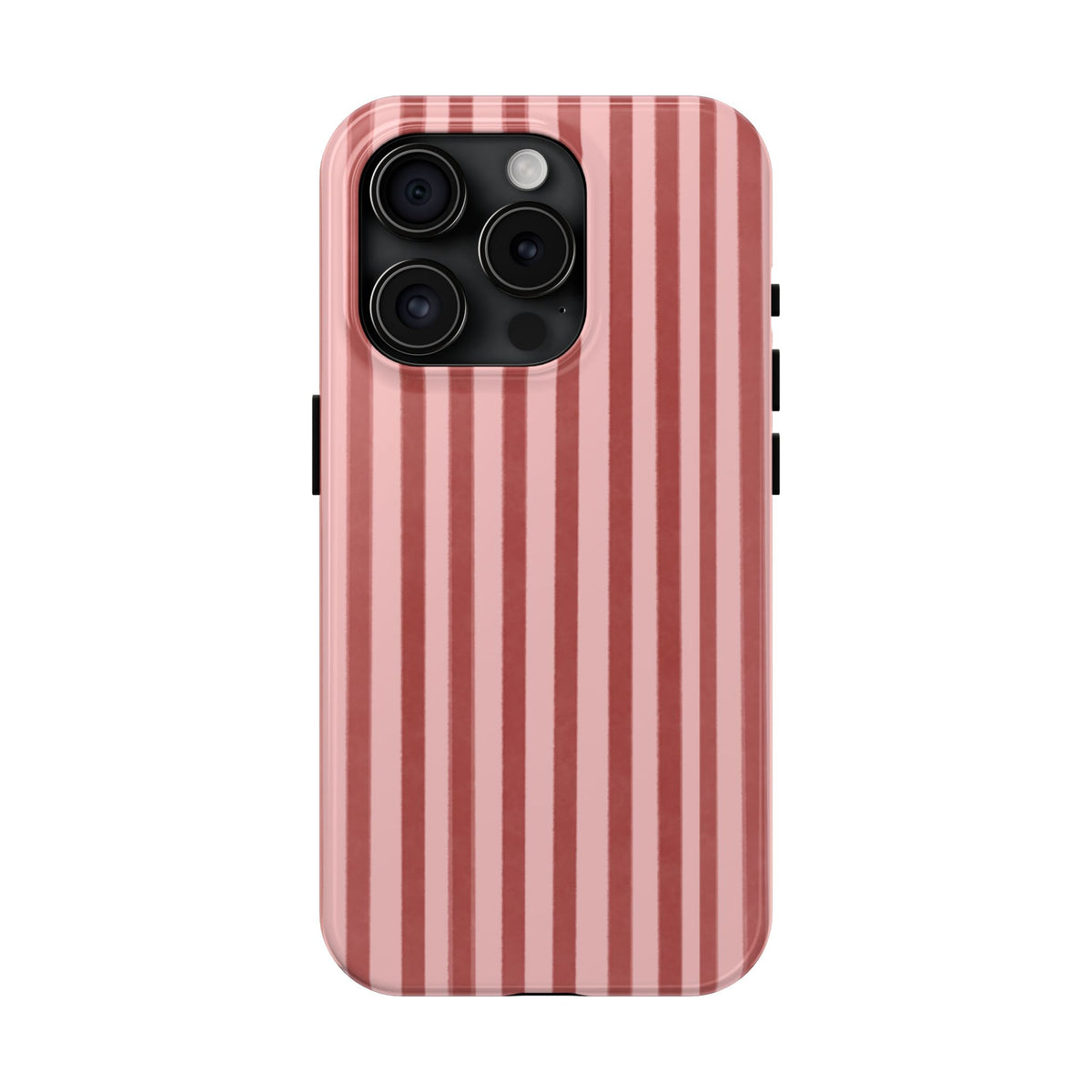 Rose Petals | Vertical Stripes Phone Case Tough Phone Case