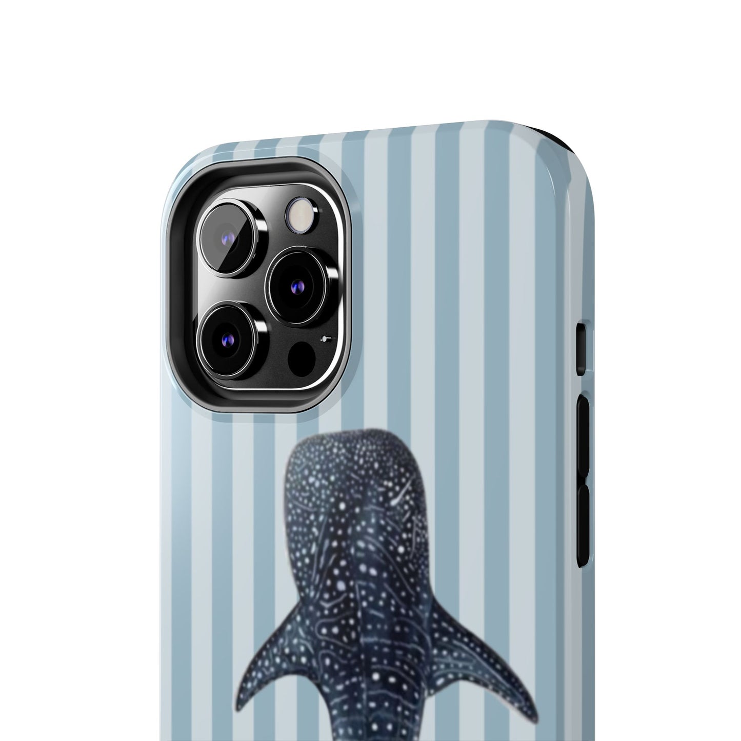 Deep Sea  — Blue Striped Tough Protective Cover