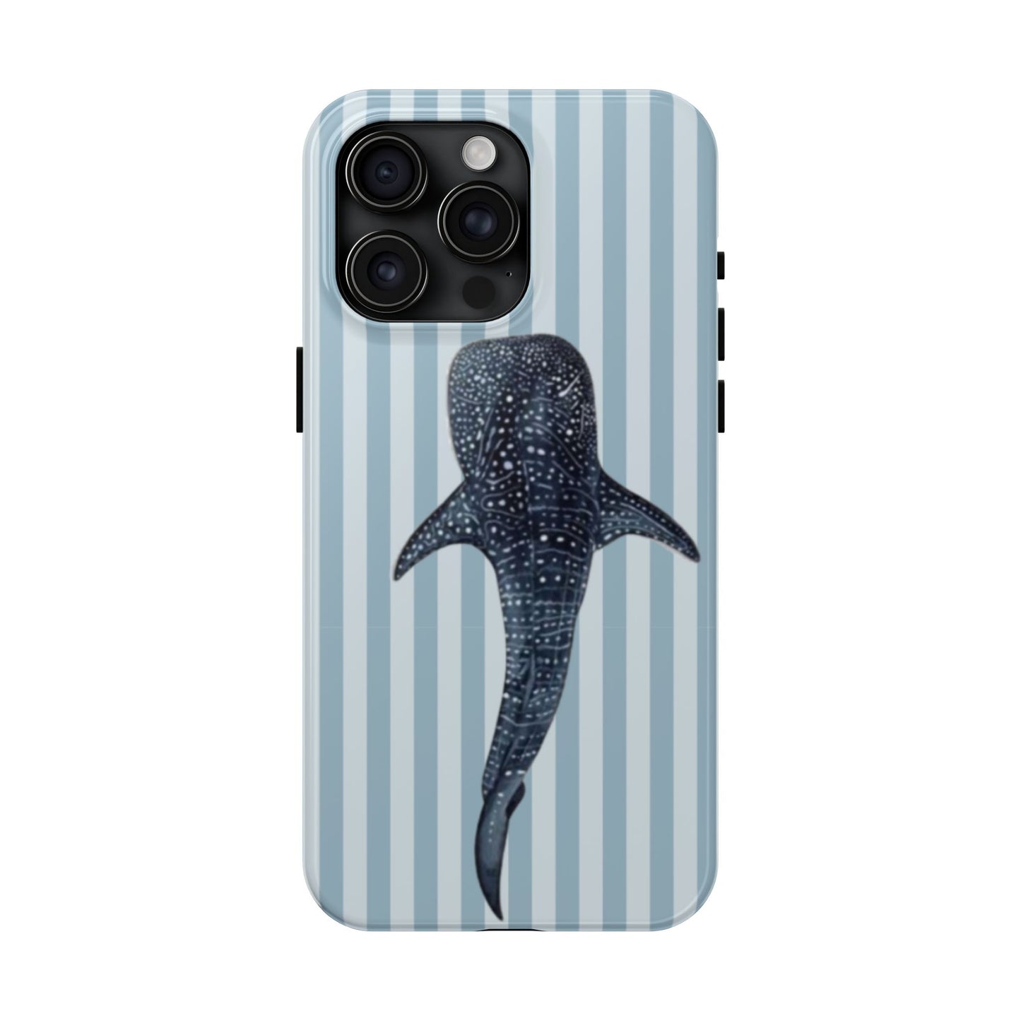 Deep Sea  — Blue Striped Tough Protective Cover