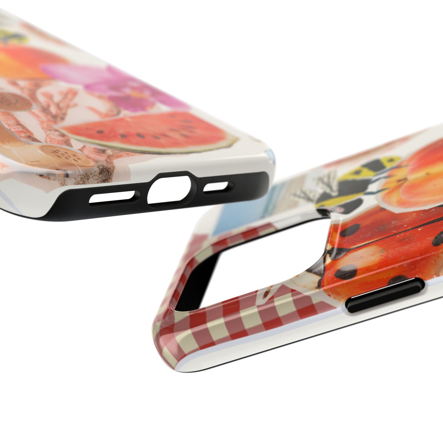 The farmers Market — Floral Fruit Collage Tough Phone Case