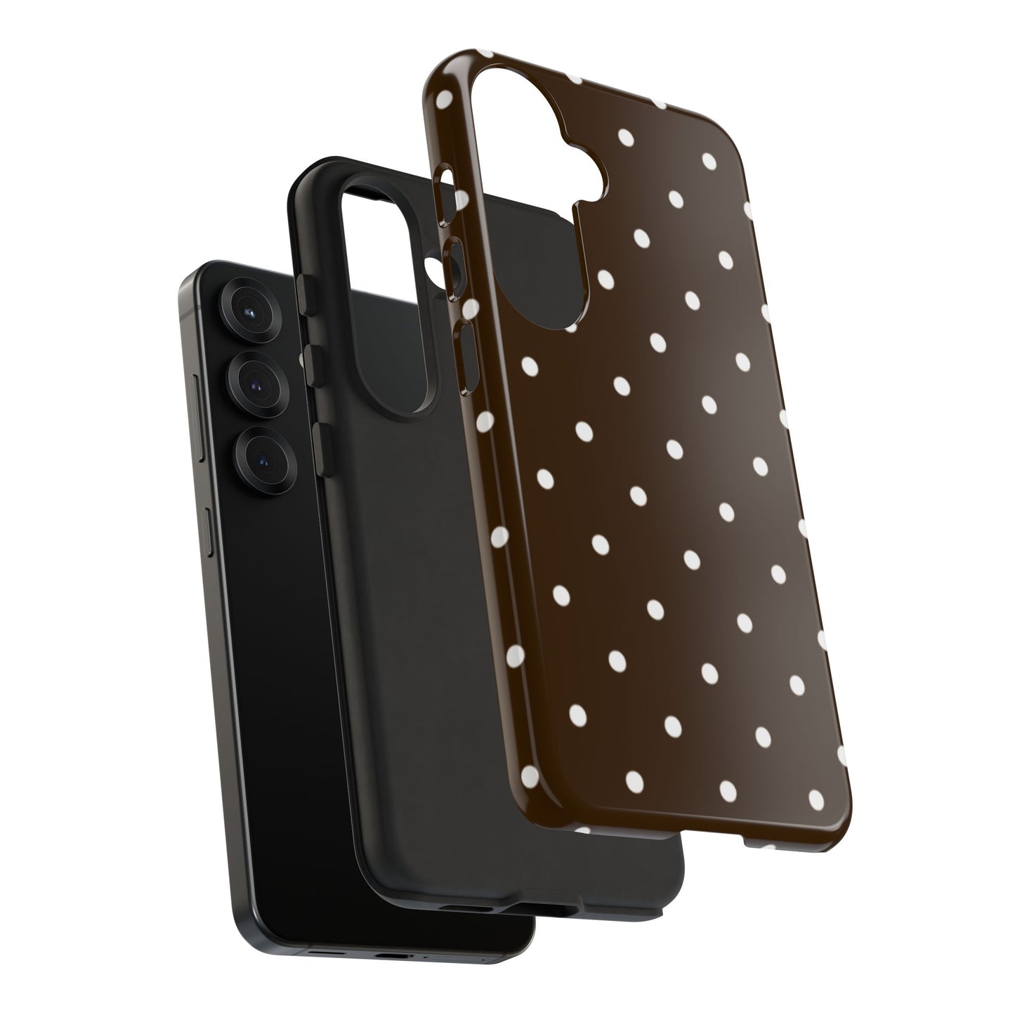 Cacao Polka Dot  — Phone Case Tough Case
