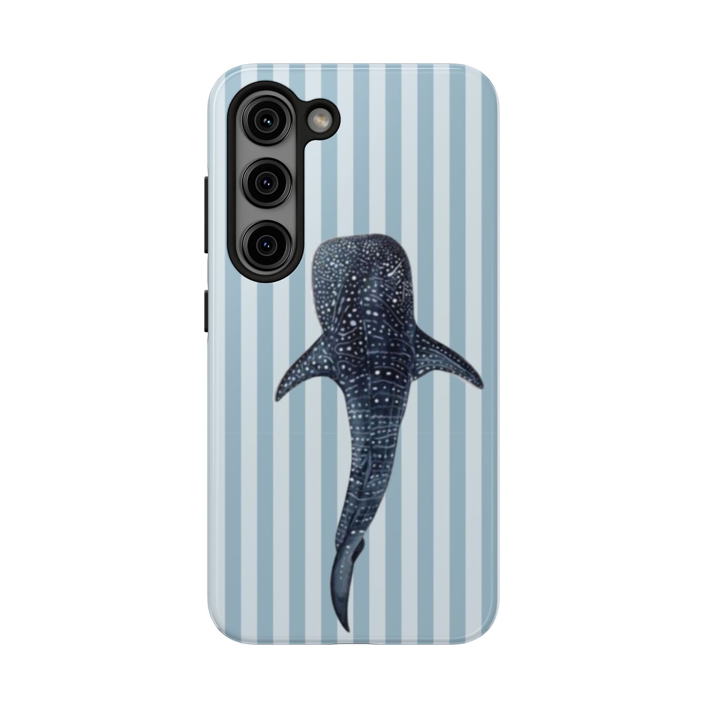 Deep Sea  — Blue Striped Tough Protective Cover