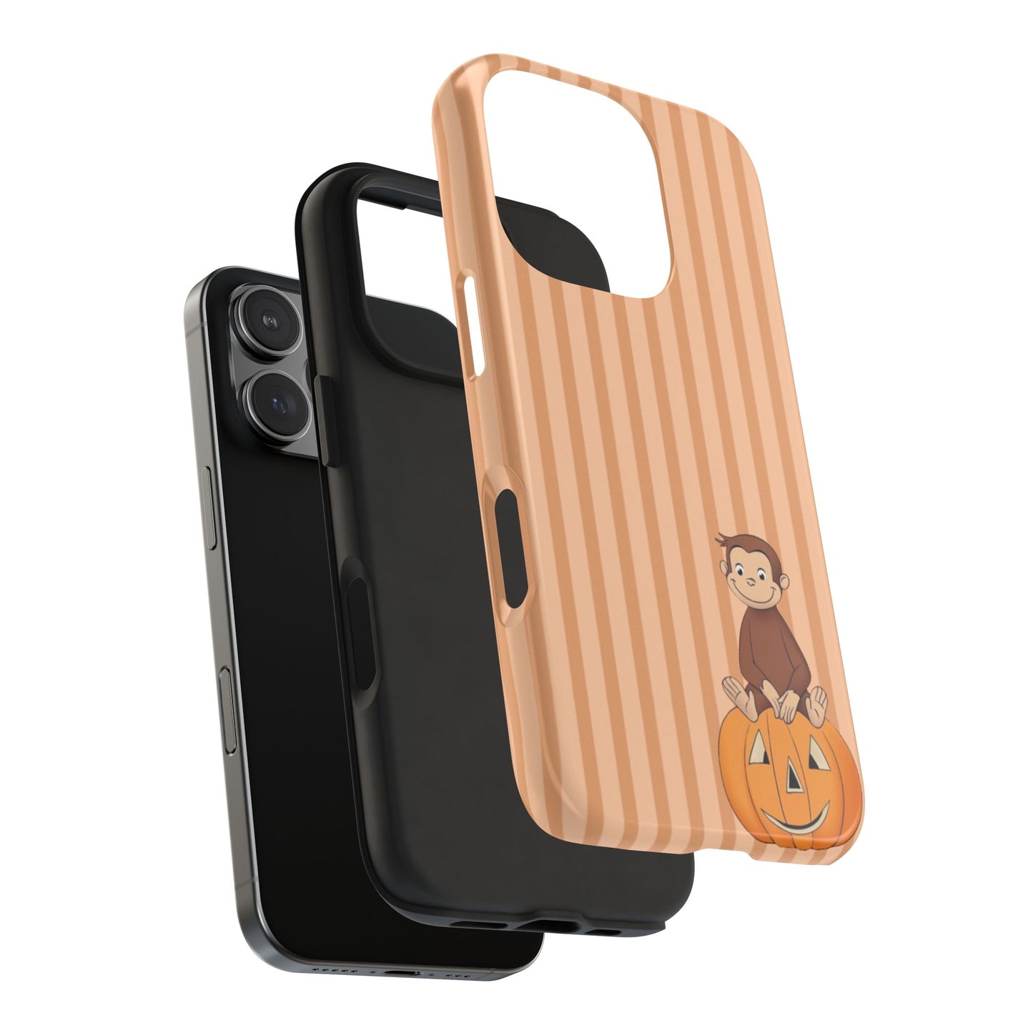 Pumpkin Curious George —  Tough Phone Case