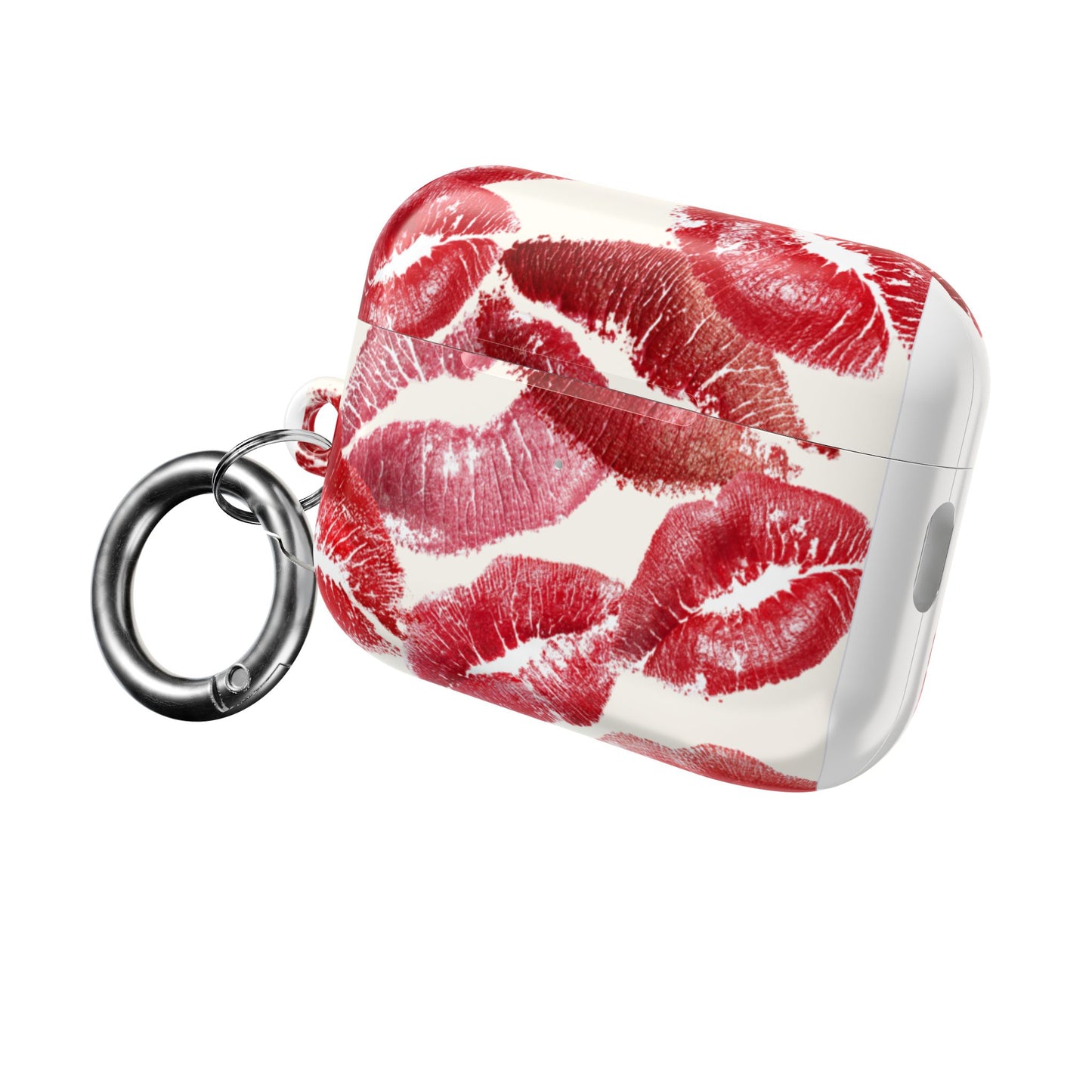 Kissing Booth — Kiss Print AirPod Case Red Lipstick Pattern Protective Cover