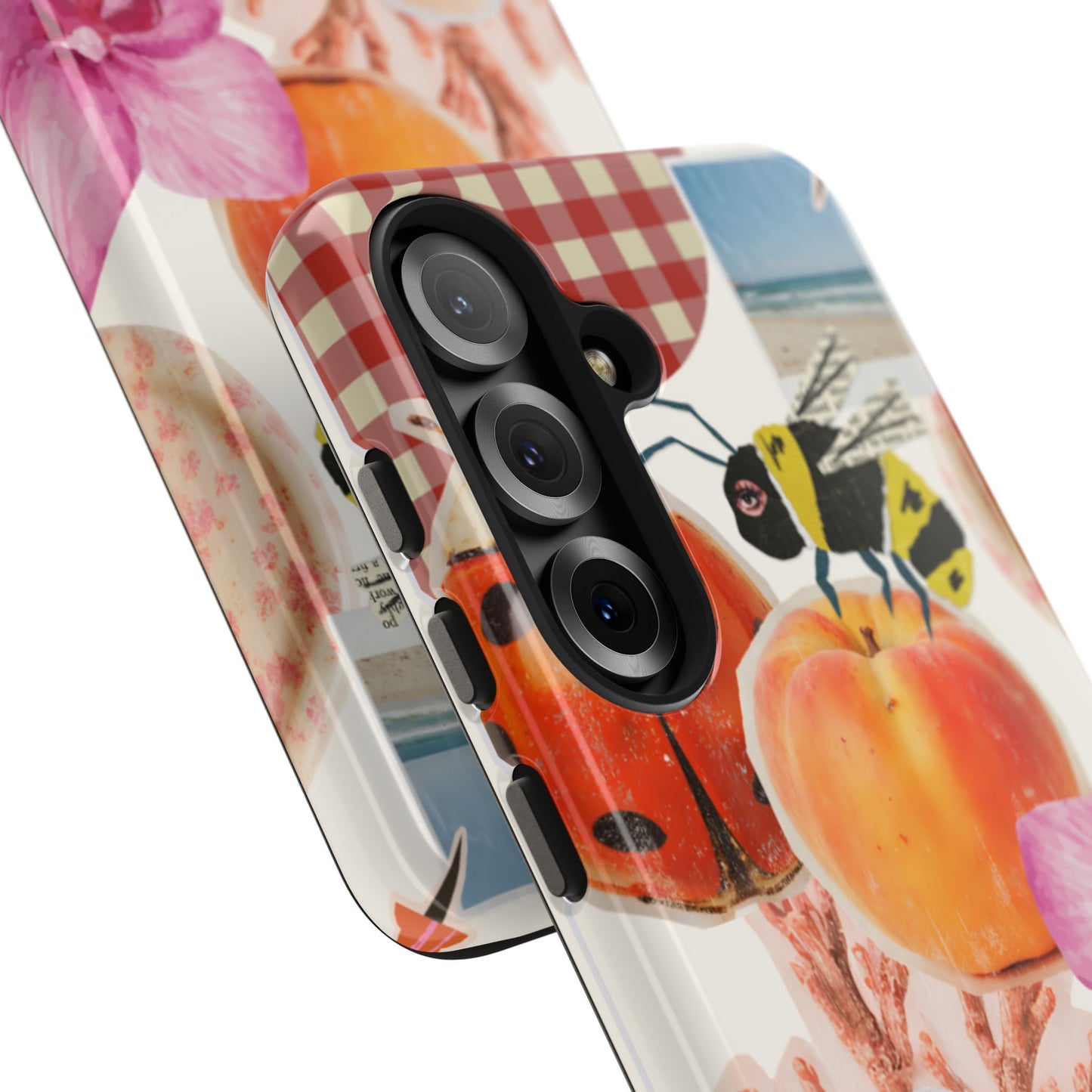 The farmers Market — Floral Fruit Collage Tough Phone Case