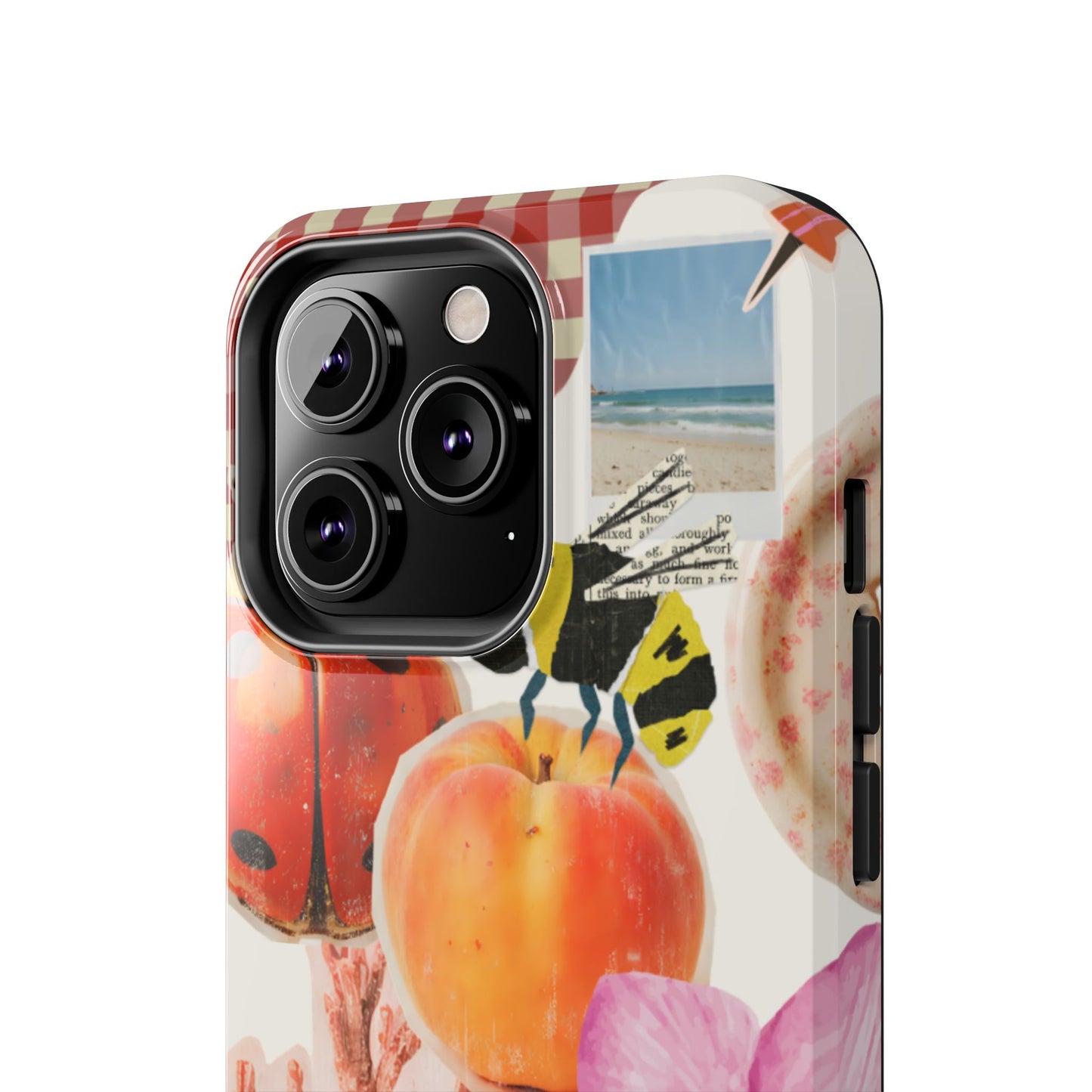 The farmers Market — Floral Fruit Collage Tough Phone Case