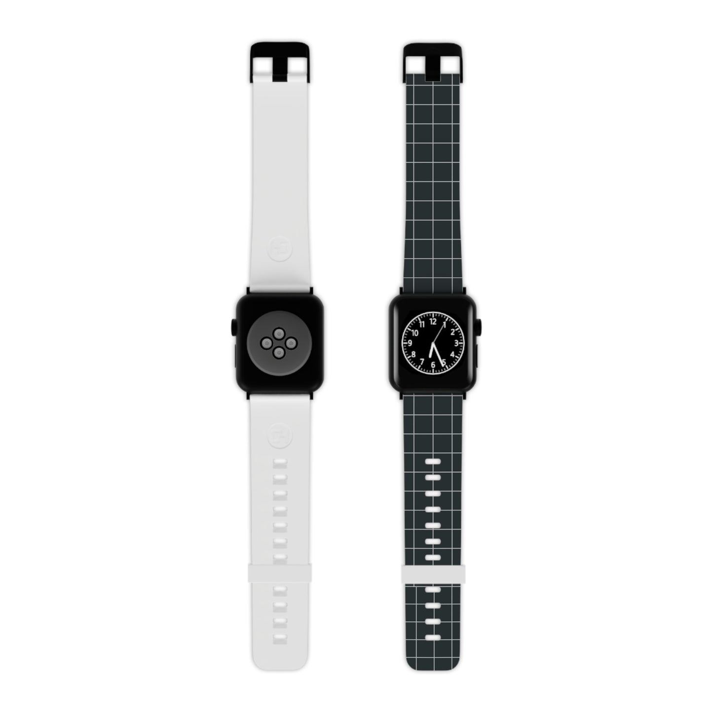 Black And White Minimalistic grid pattern – Apple Watch Band