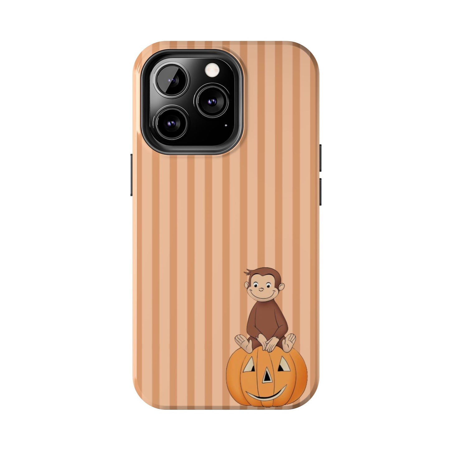Pumpkin Curious George —  Tough Phone Case