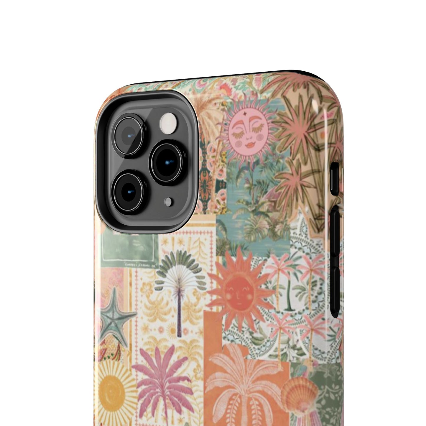 Girls Just Wanna Have Fun! — Tough Phone Case  Retro Tropical Collage iPhone Case