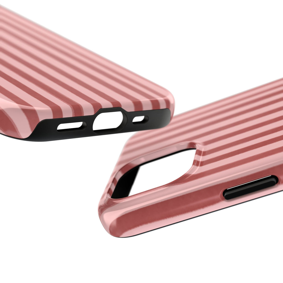 Rose Petals | Vertical Stripes Phone Case Tough Phone Case