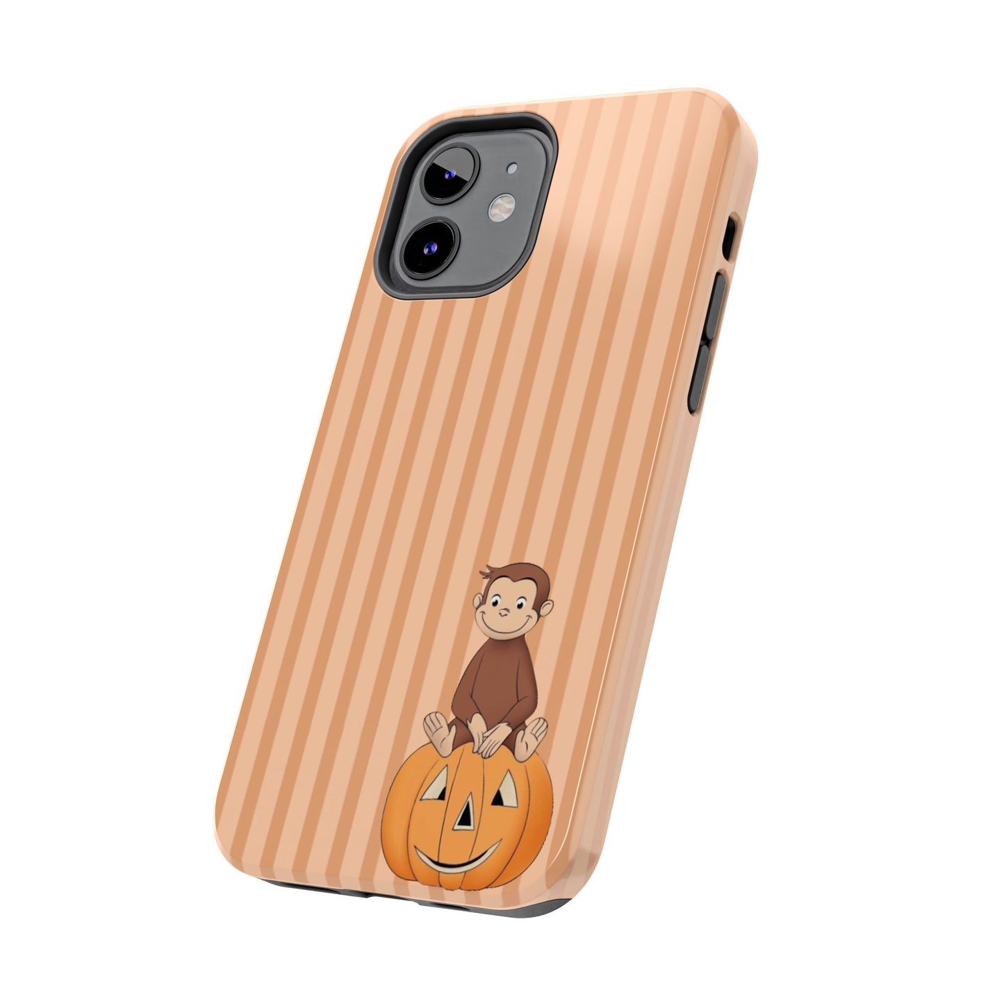 Pumpkin Curious George —  Tough Phone Case