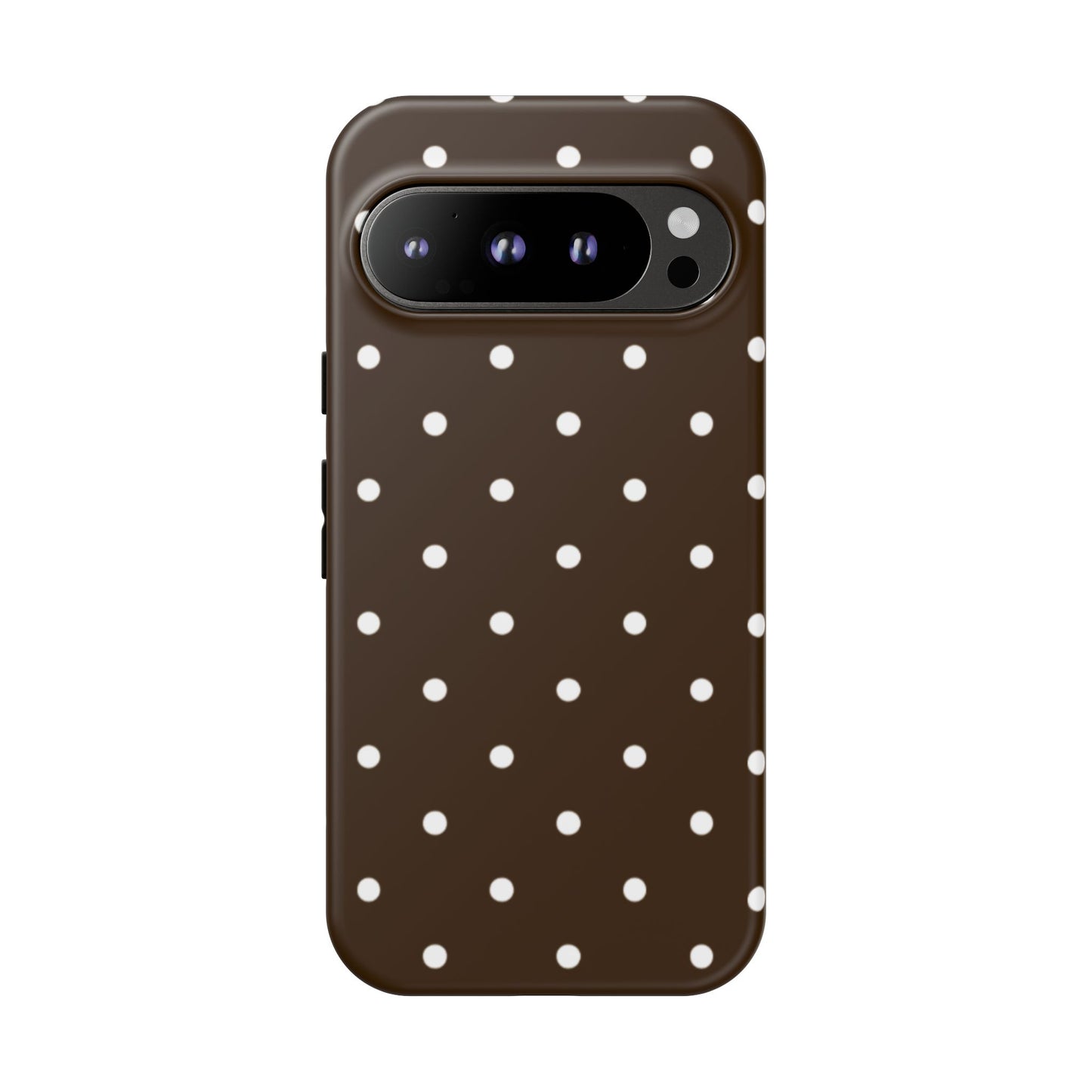 Cacao Polka Dot  — Phone Case Tough Case