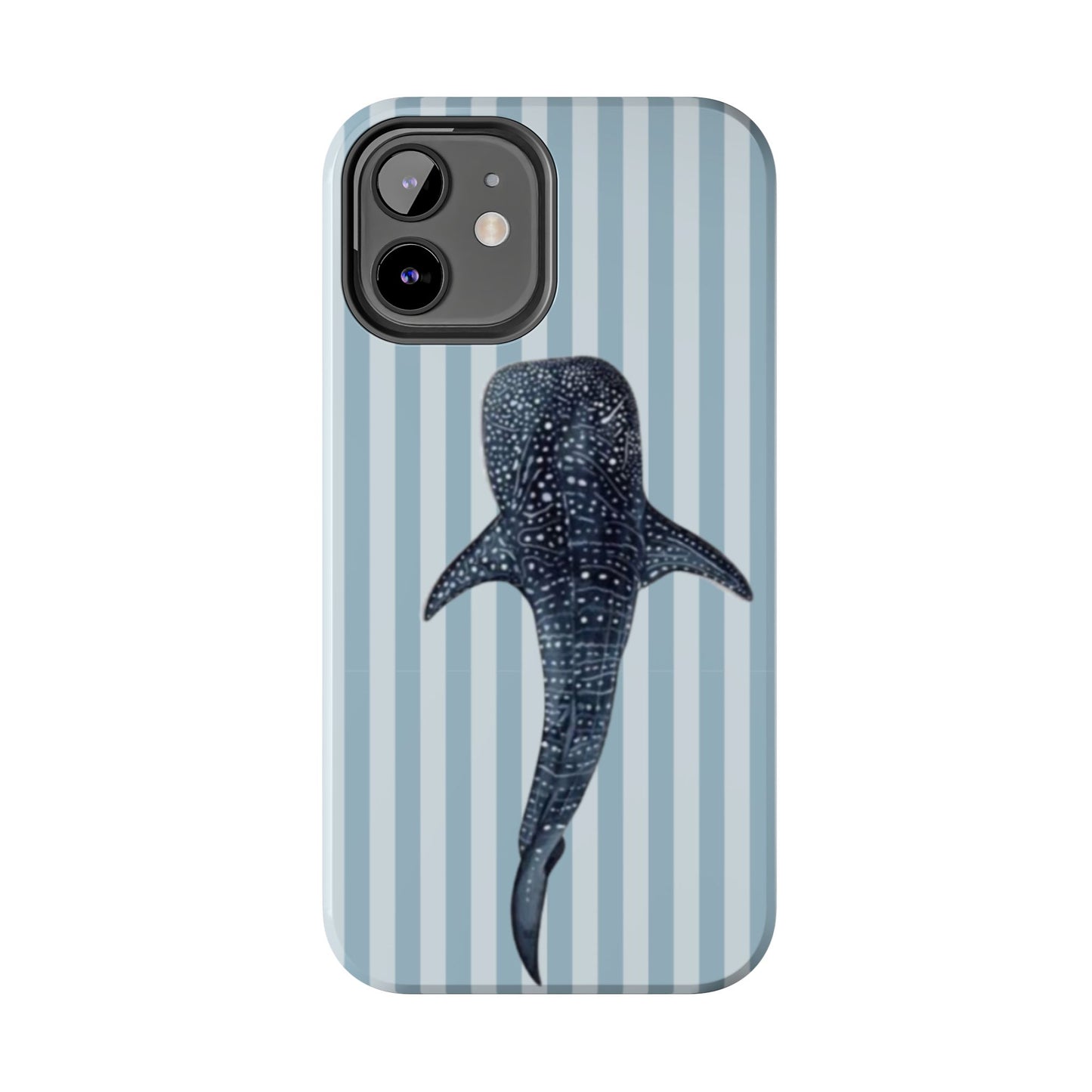 Deep Sea  — Blue Striped Tough Protective Cover