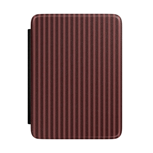 Striped Double Burgundy –  Kindle Case
