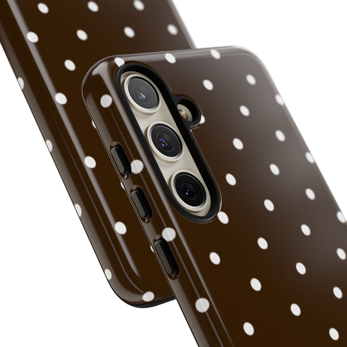 Cacao Polka Dot  — Phone Case Tough Case