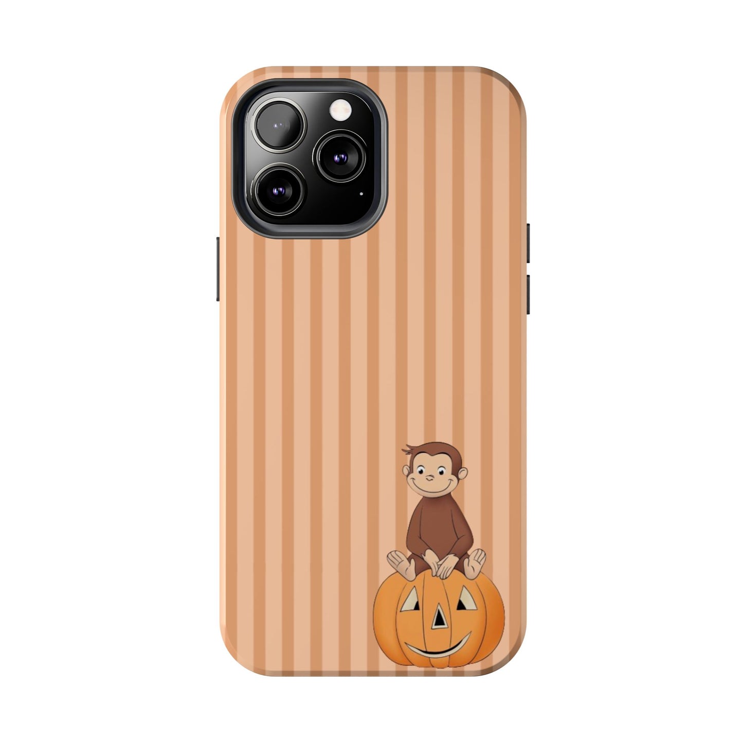Pumpkin Curious George —  Tough Phone Case