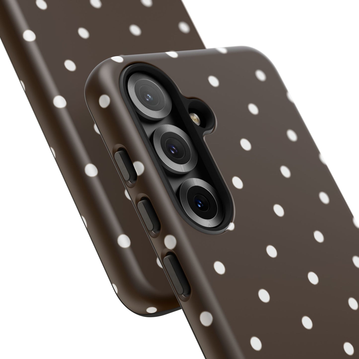 Cacao Polka Dot  — Phone Case Tough Case