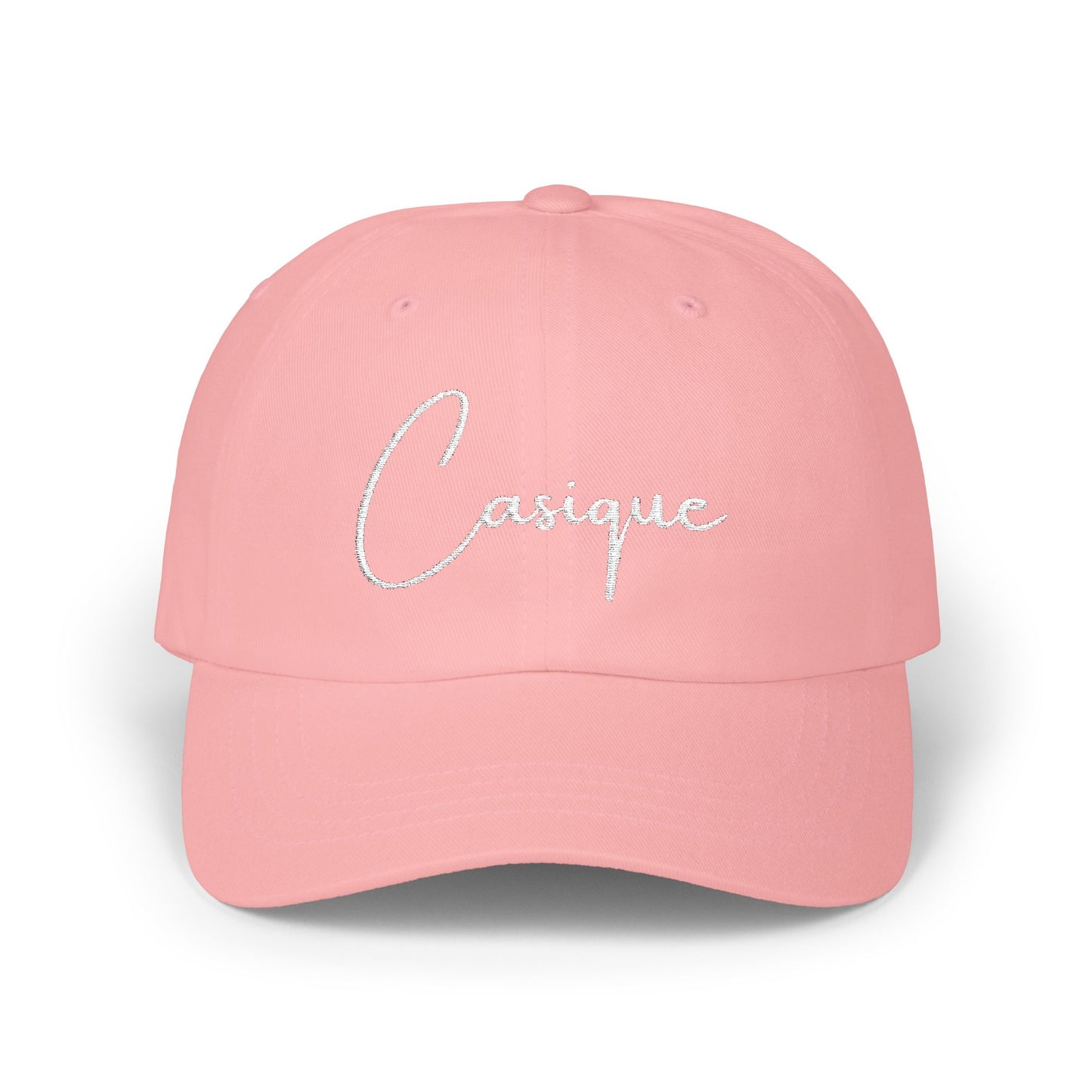 Casique Dad Cap — Minimalist Embroidered Baseball Hat