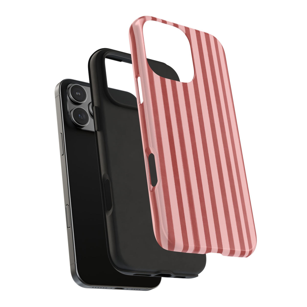 Rose Petals | Vertical Stripes Phone Case Tough Phone Case