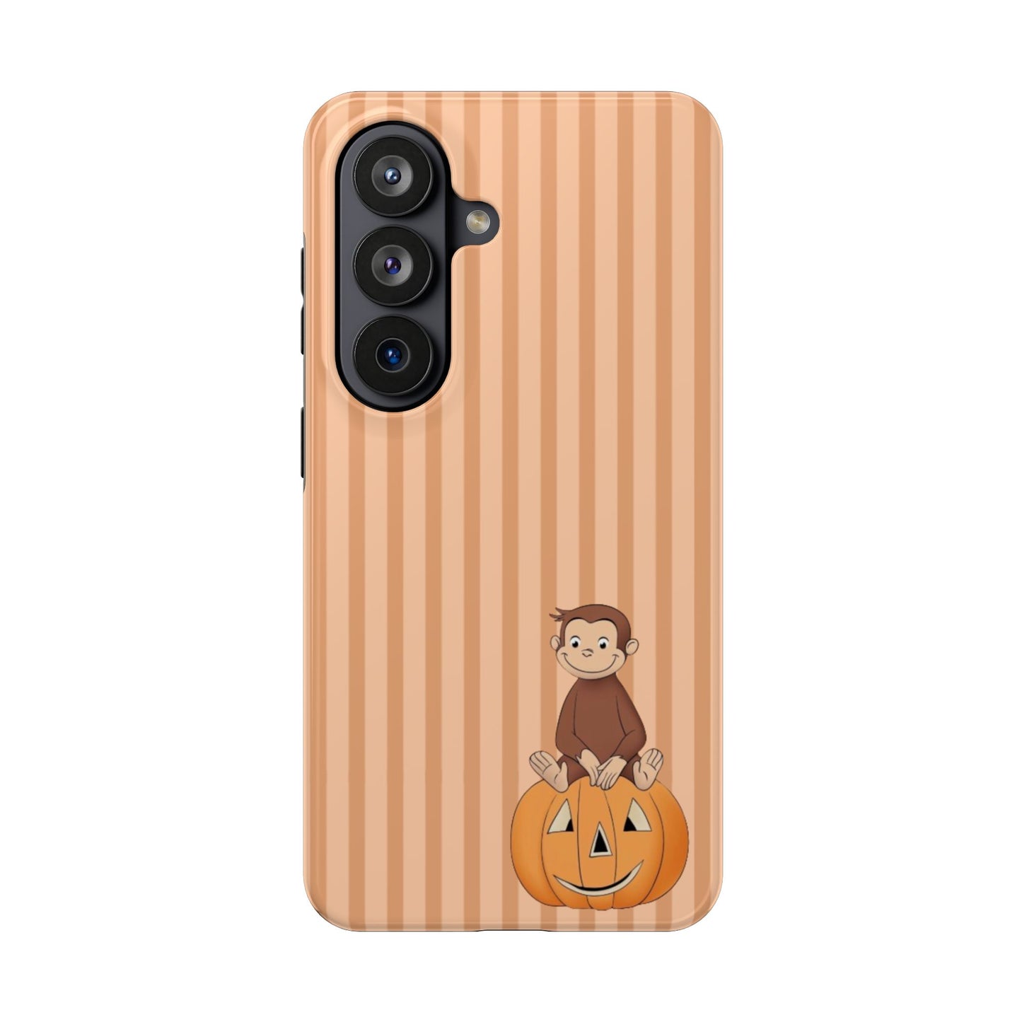 Pumpkin Curious George —  Tough Phone Case