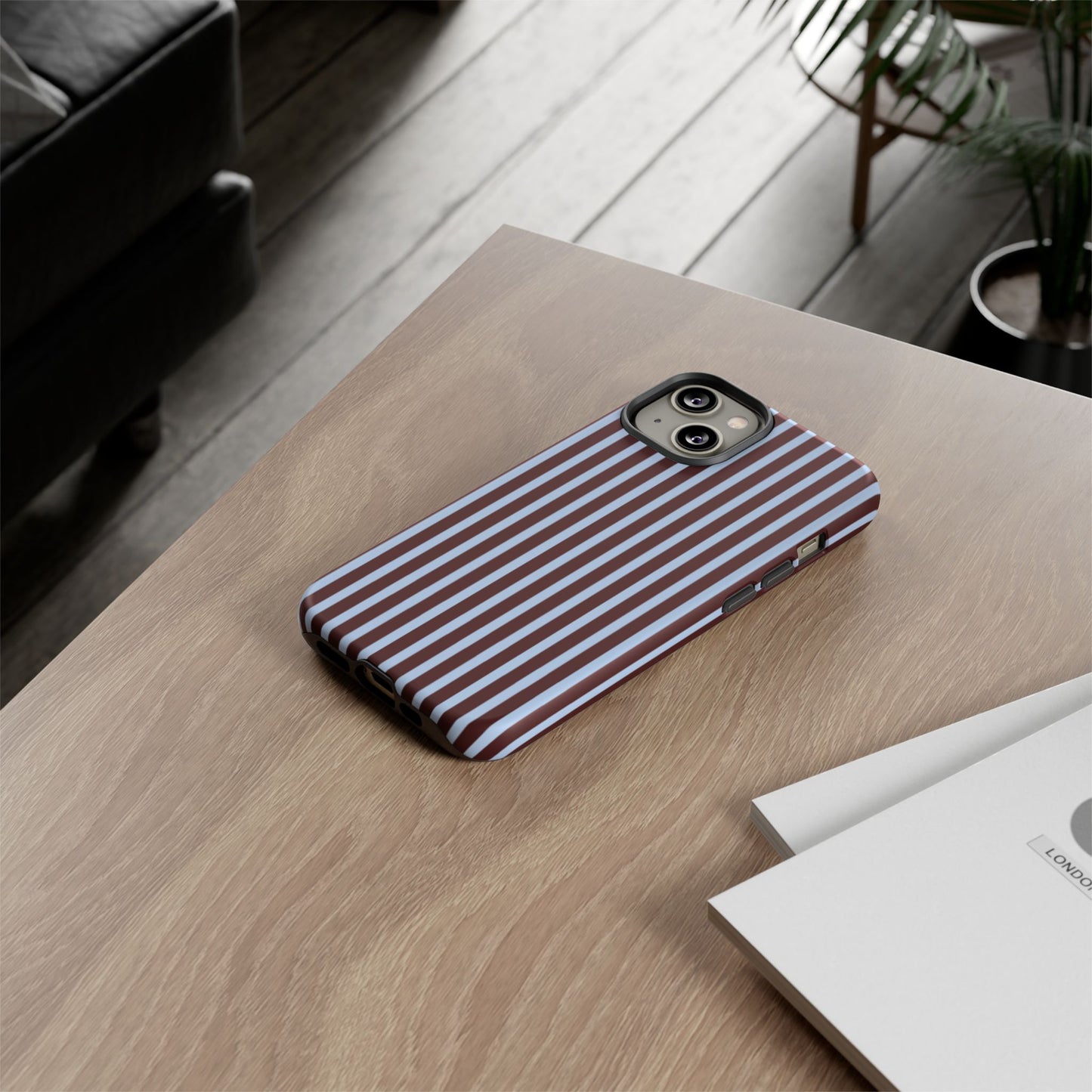 Ocean Cacao Polkadots — Tough Phone Case