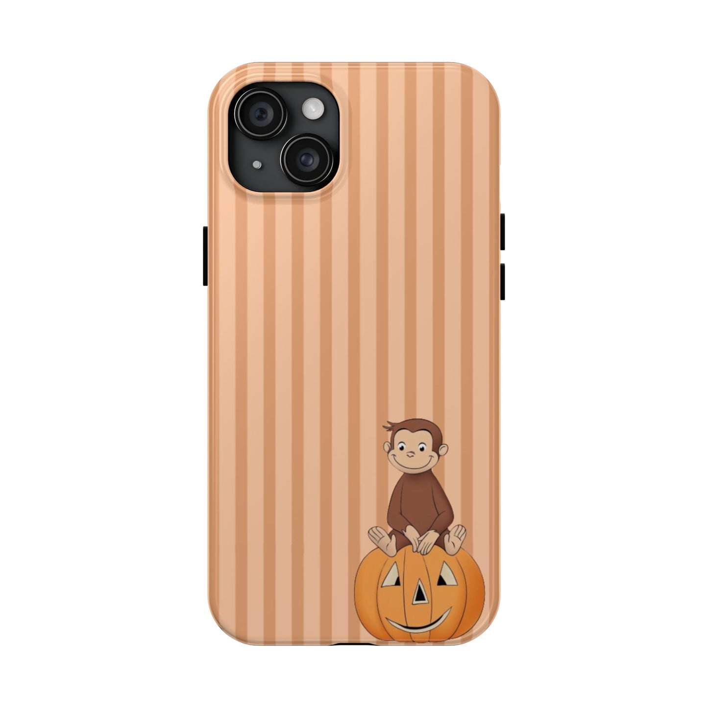 Pumpkin Curious George —  Tough Phone Case