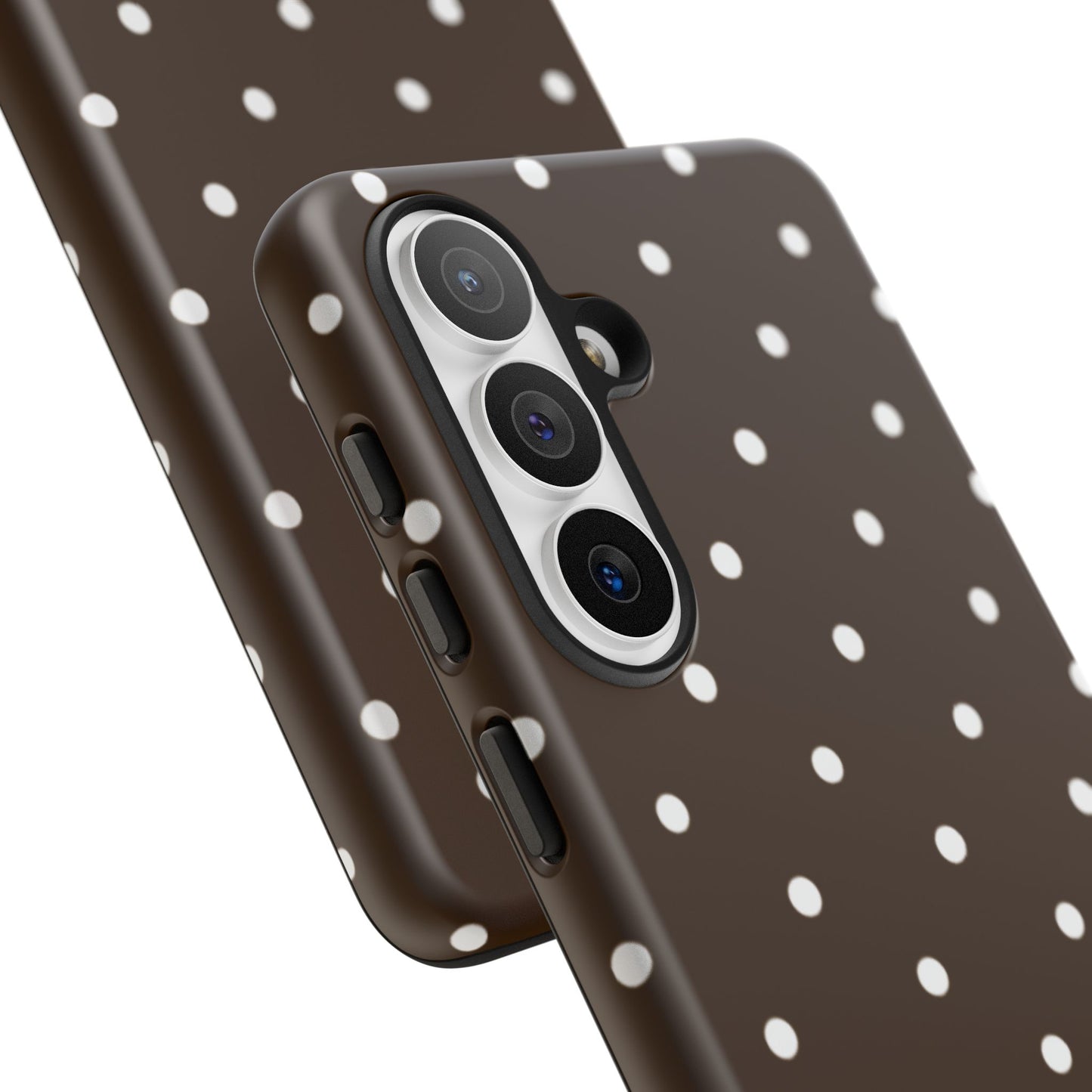 Cacao Polka Dot  — Phone Case Tough Case