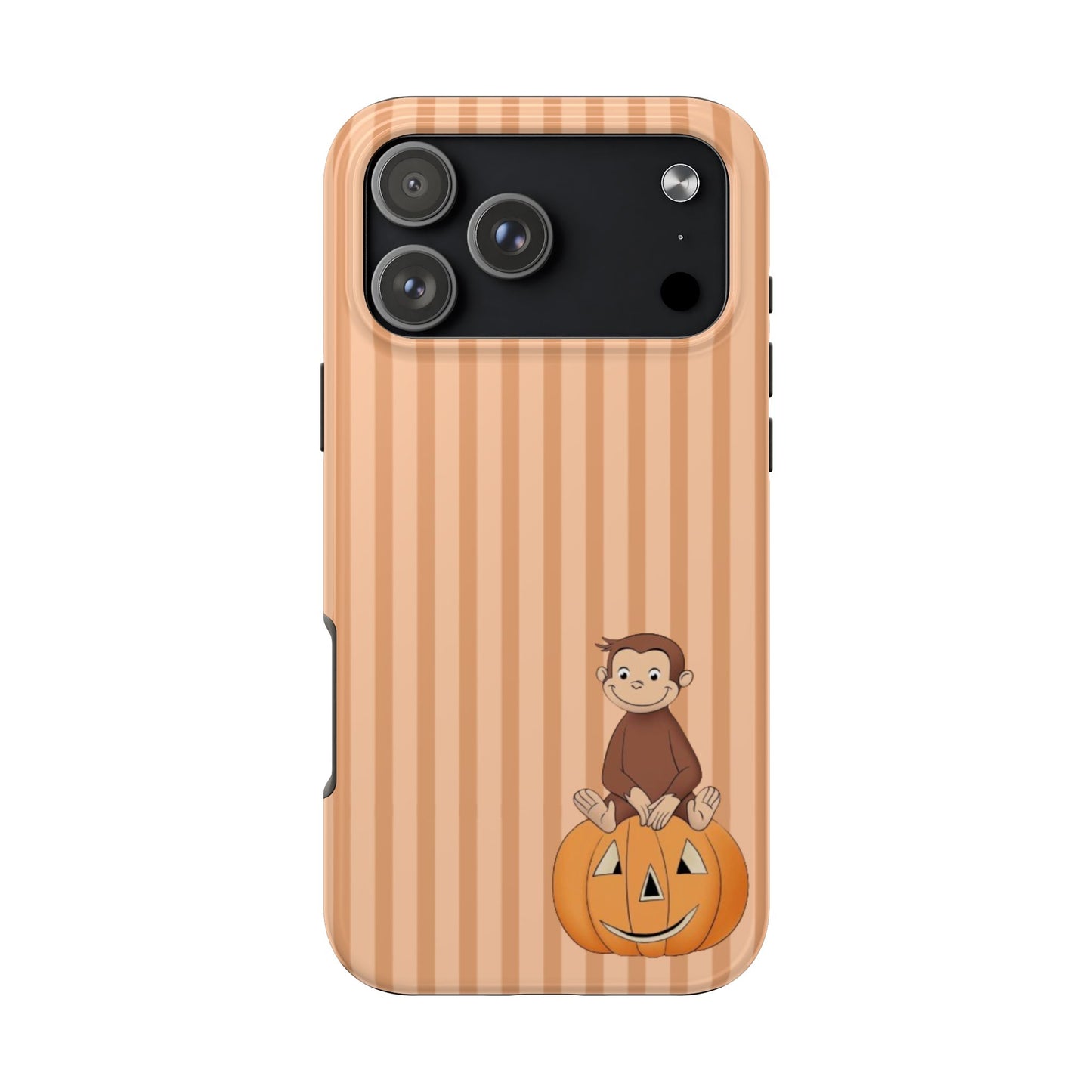 Pumpkin Curious George —  Tough Phone Case