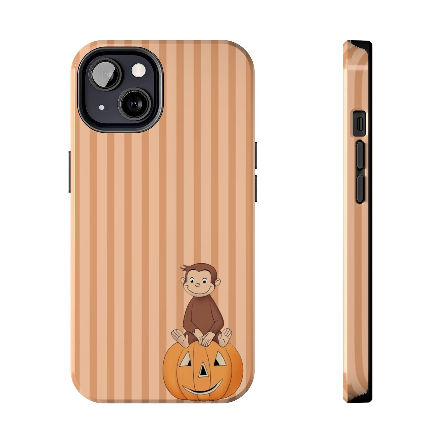 Pumpkin Curious George —  Tough Phone Case