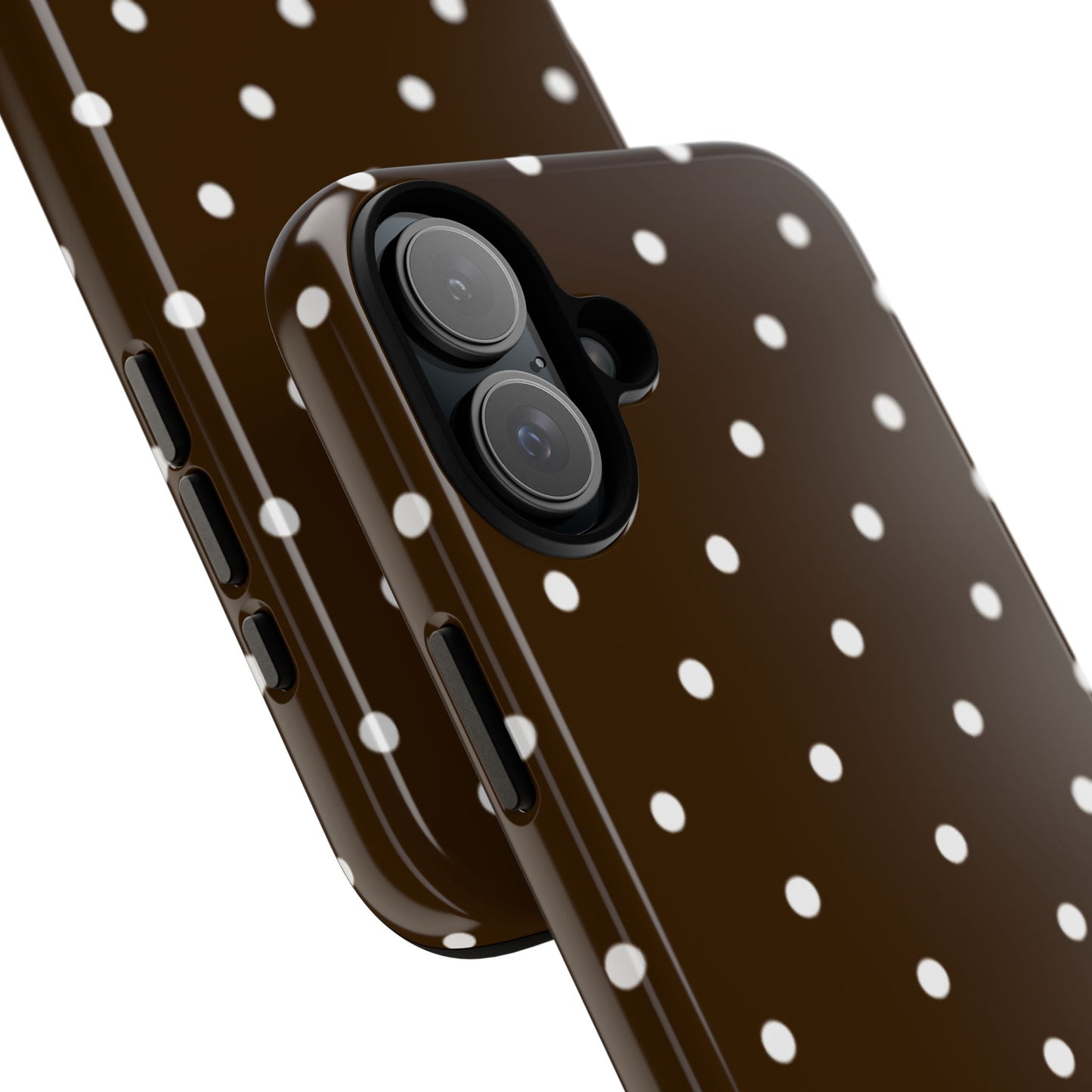Cacao Polka Dot  — Phone Case Tough Case