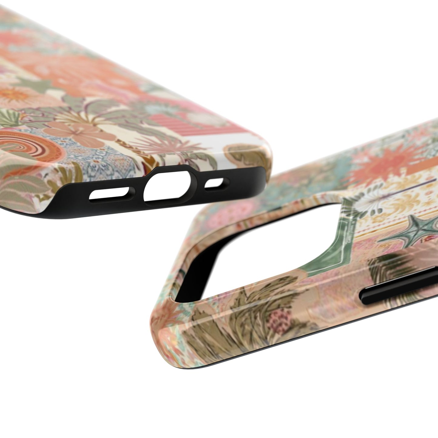Girls Just Wanna Have Fun! — Tough Phone Case  Retro Tropical Collage iPhone Case