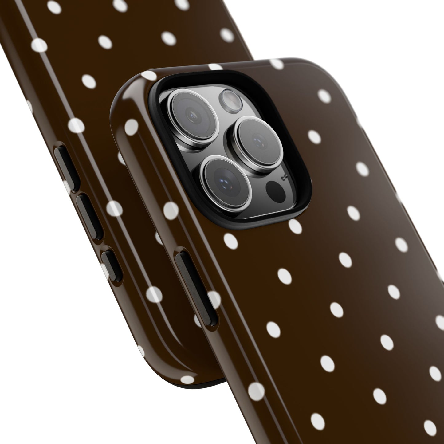 Cacao Polka Dot  — Phone Case Tough Case