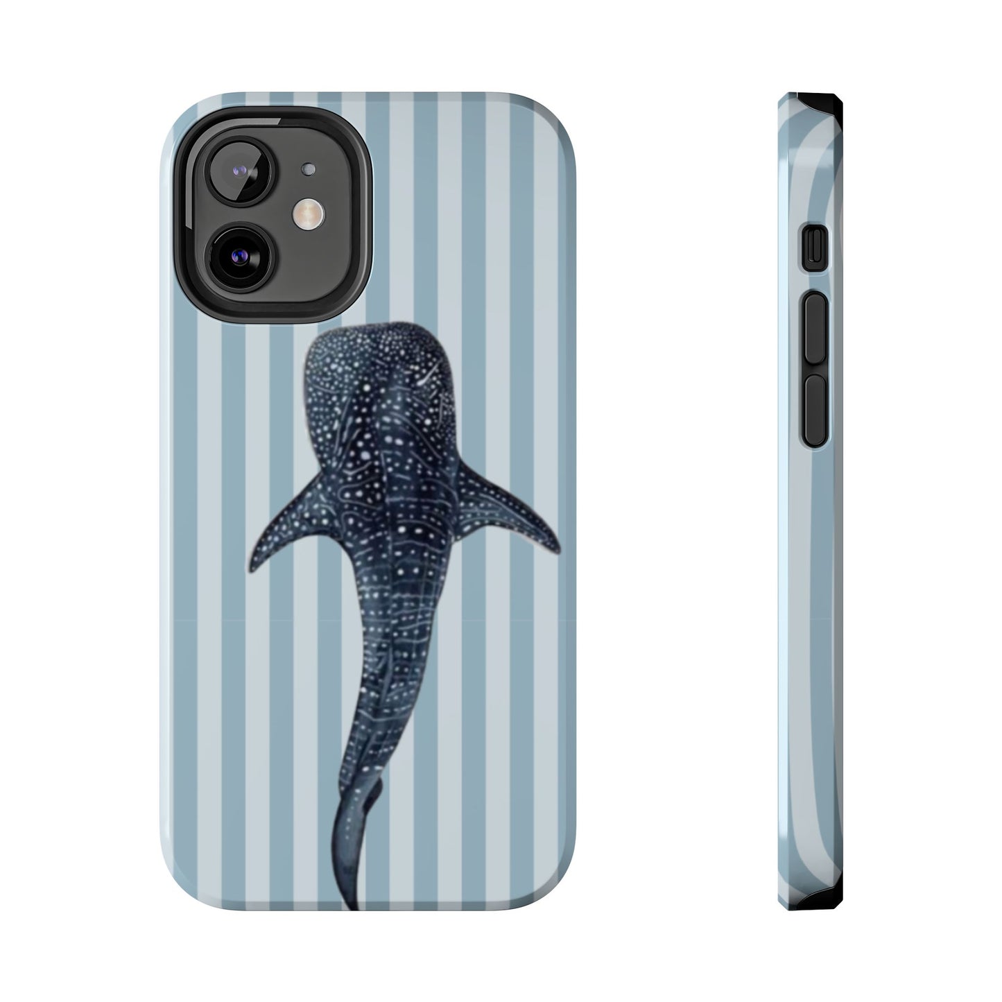 Deep Sea  — Blue Striped Tough Protective Cover