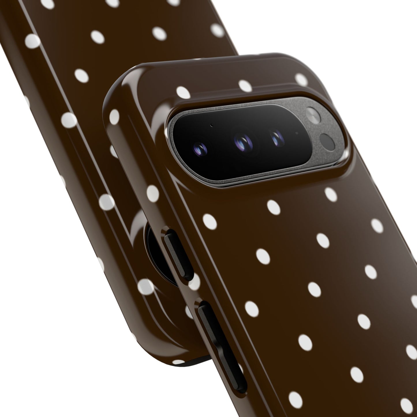 Cacao Polka Dot  — Phone Case Tough Case
