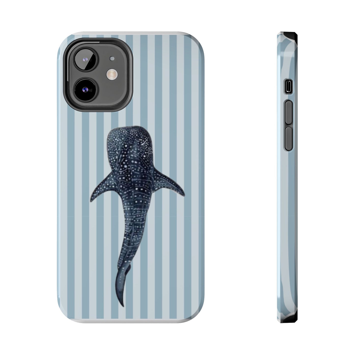 Deep Sea  — Blue Striped Tough Protective Cover