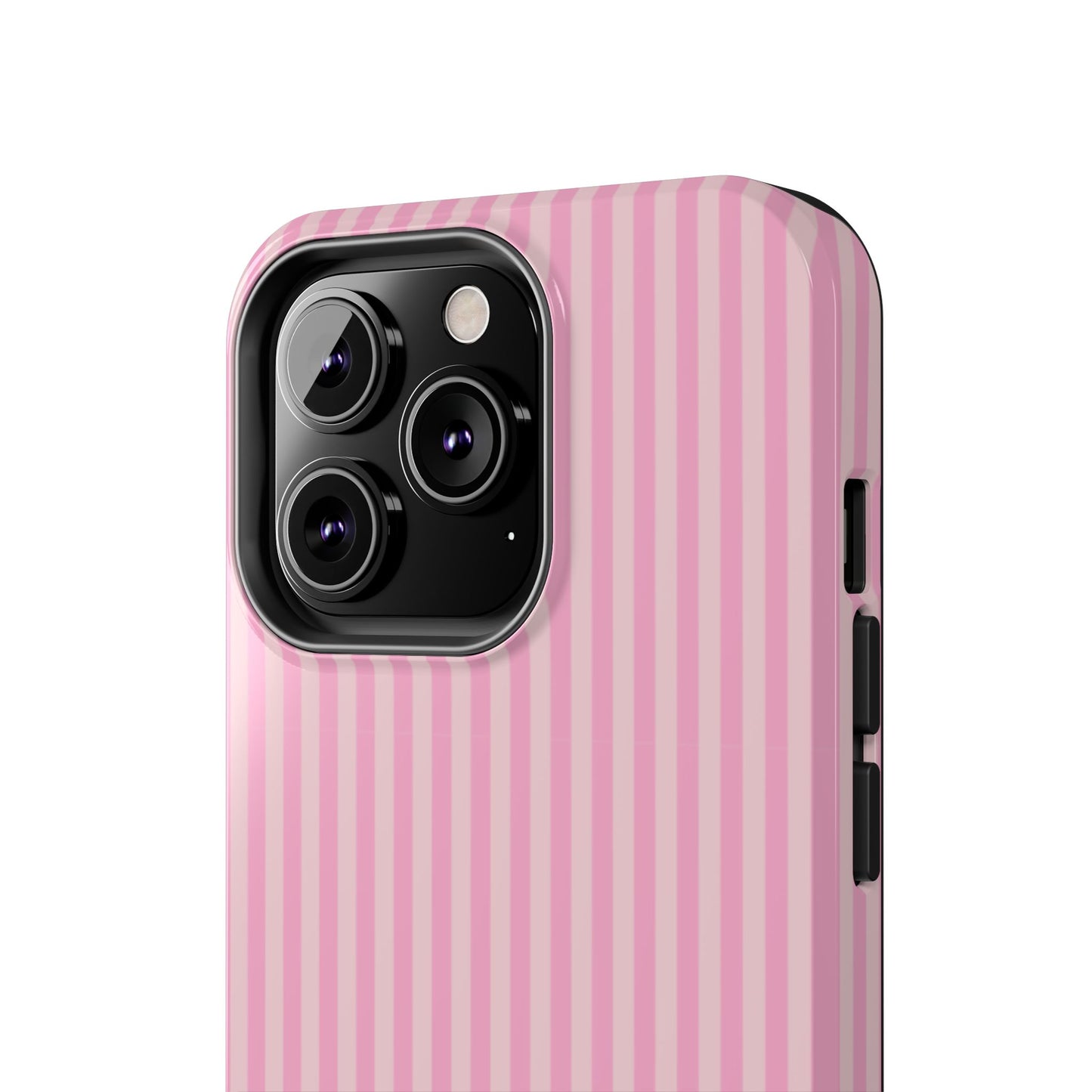 Pretty In Pink  – Pink Vertical Stripe Tough Phone Case
