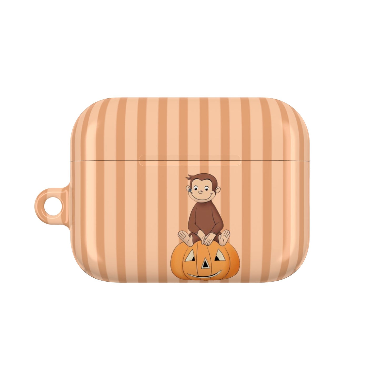 Pumpkin Curious George —  AirPods Case