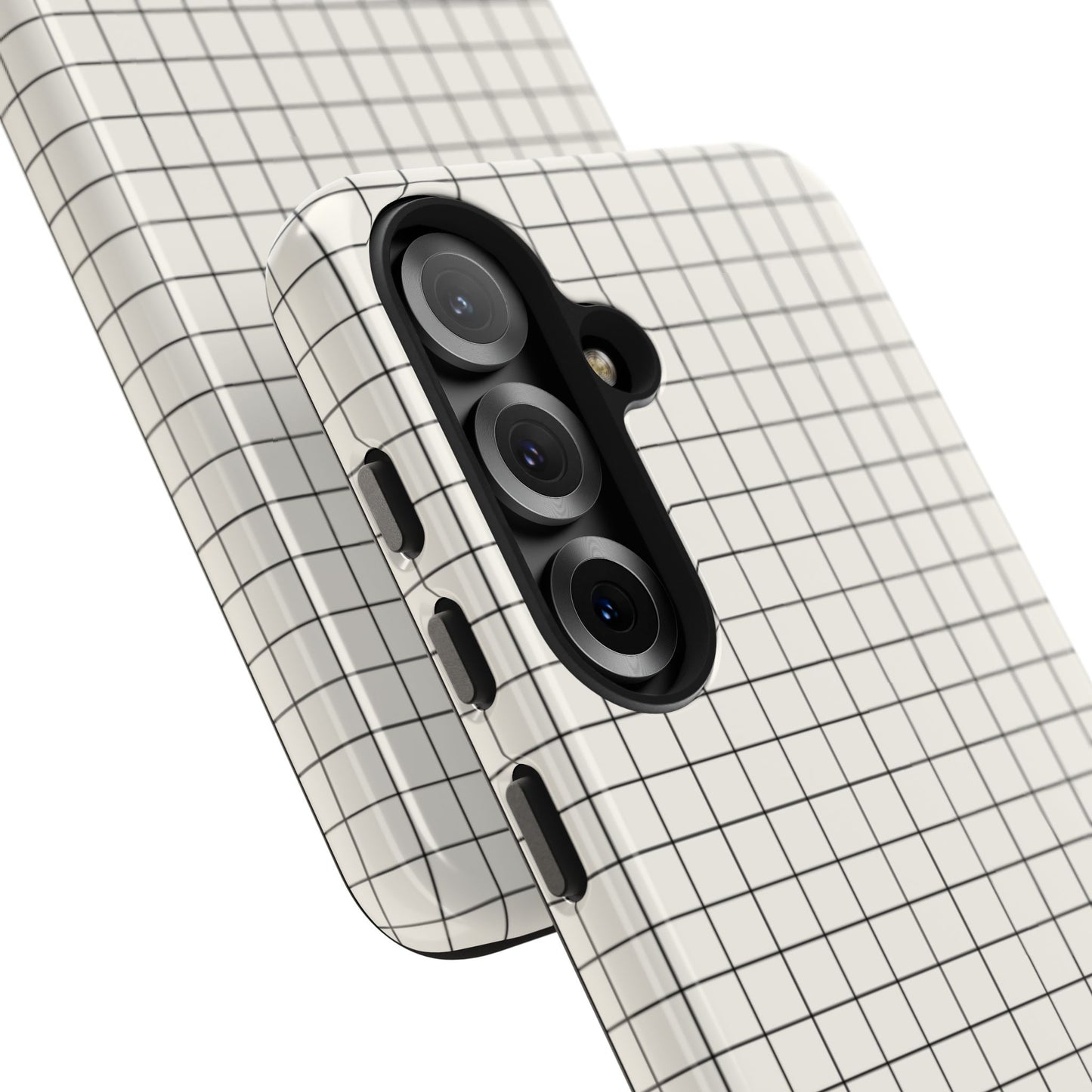 The Architect |Tough Phone Case Minimal Graph Paper Design