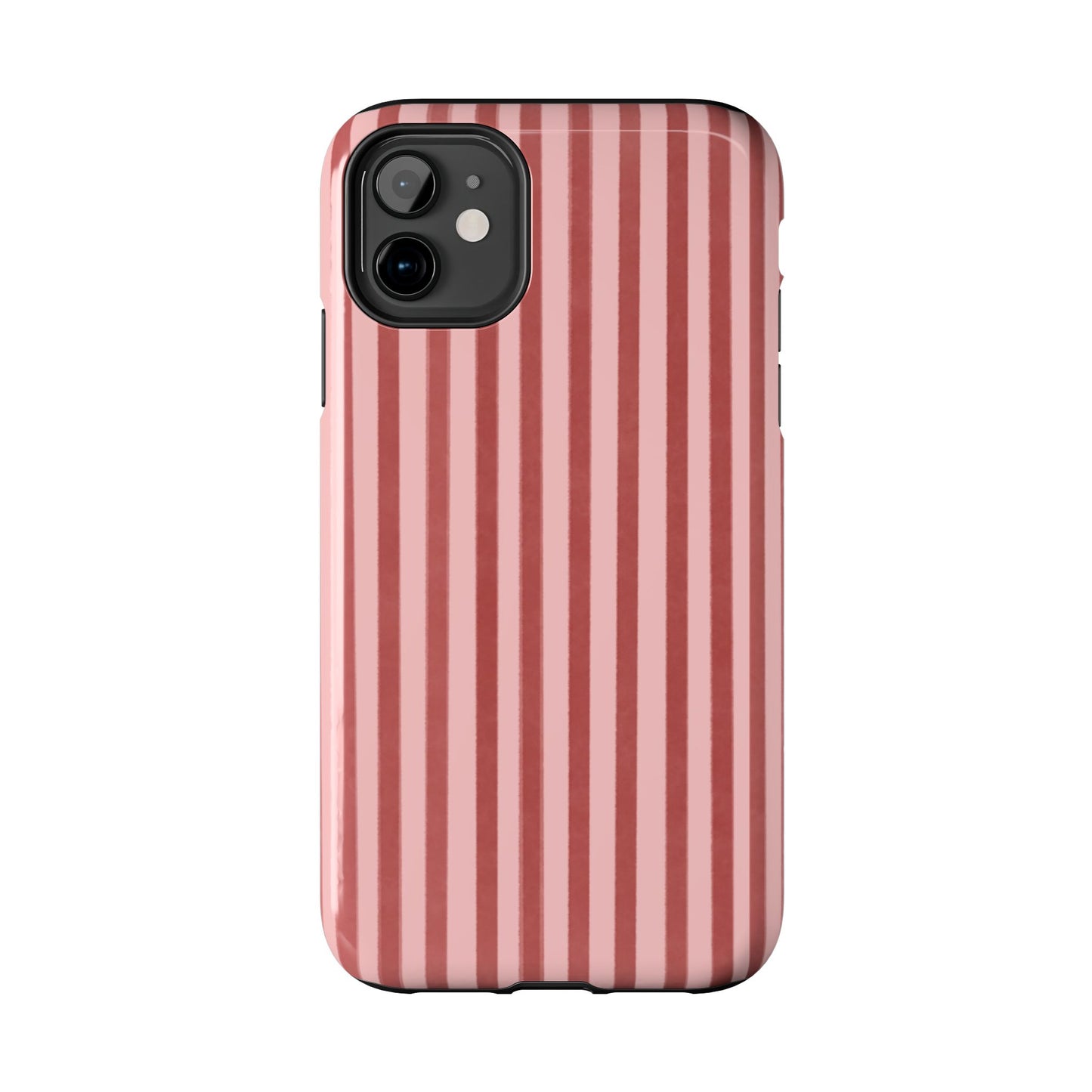 Rose Petals | Vertical Stripes Phone Case Tough Phone Case
