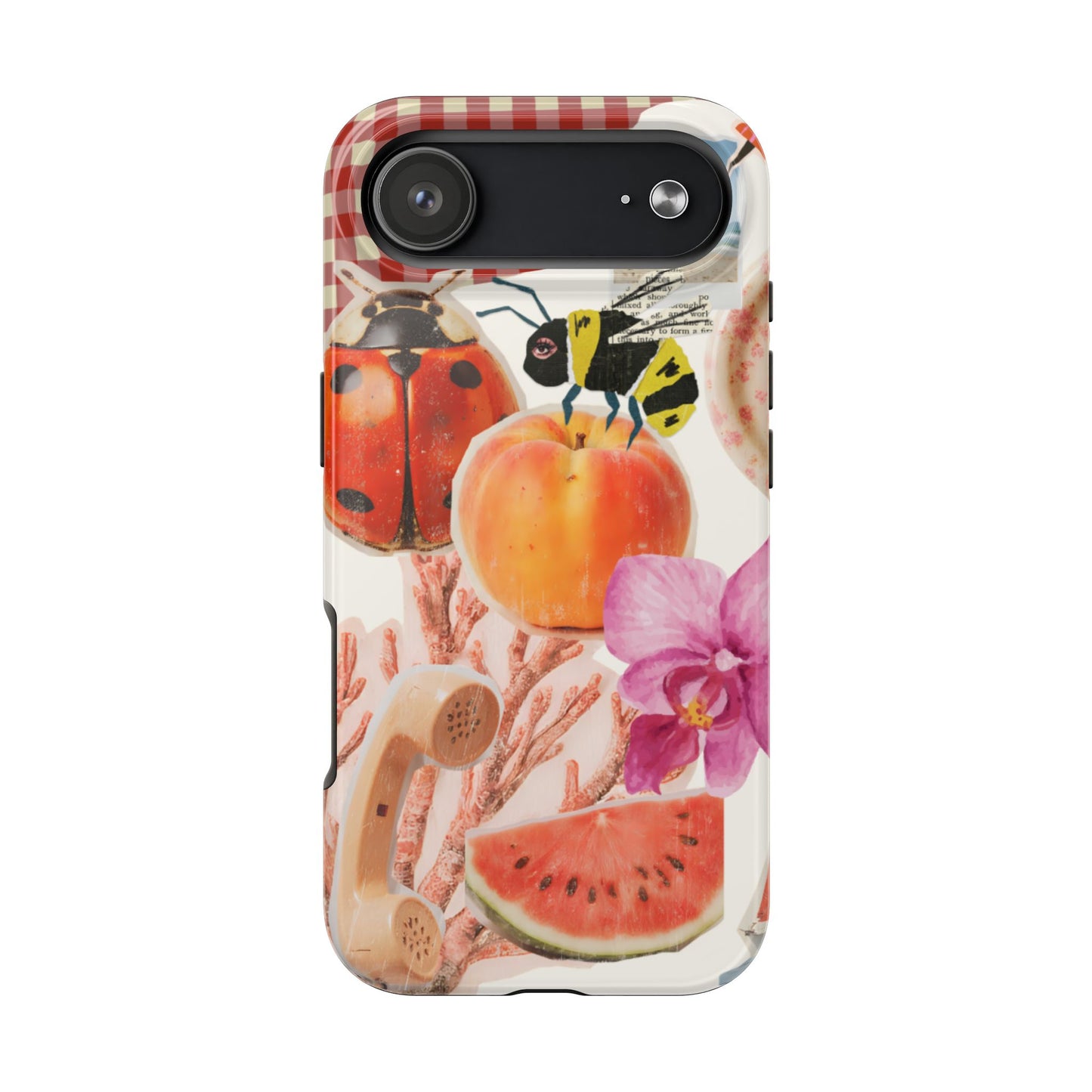 The farmers Market — Floral Fruit Collage Tough Phone Case