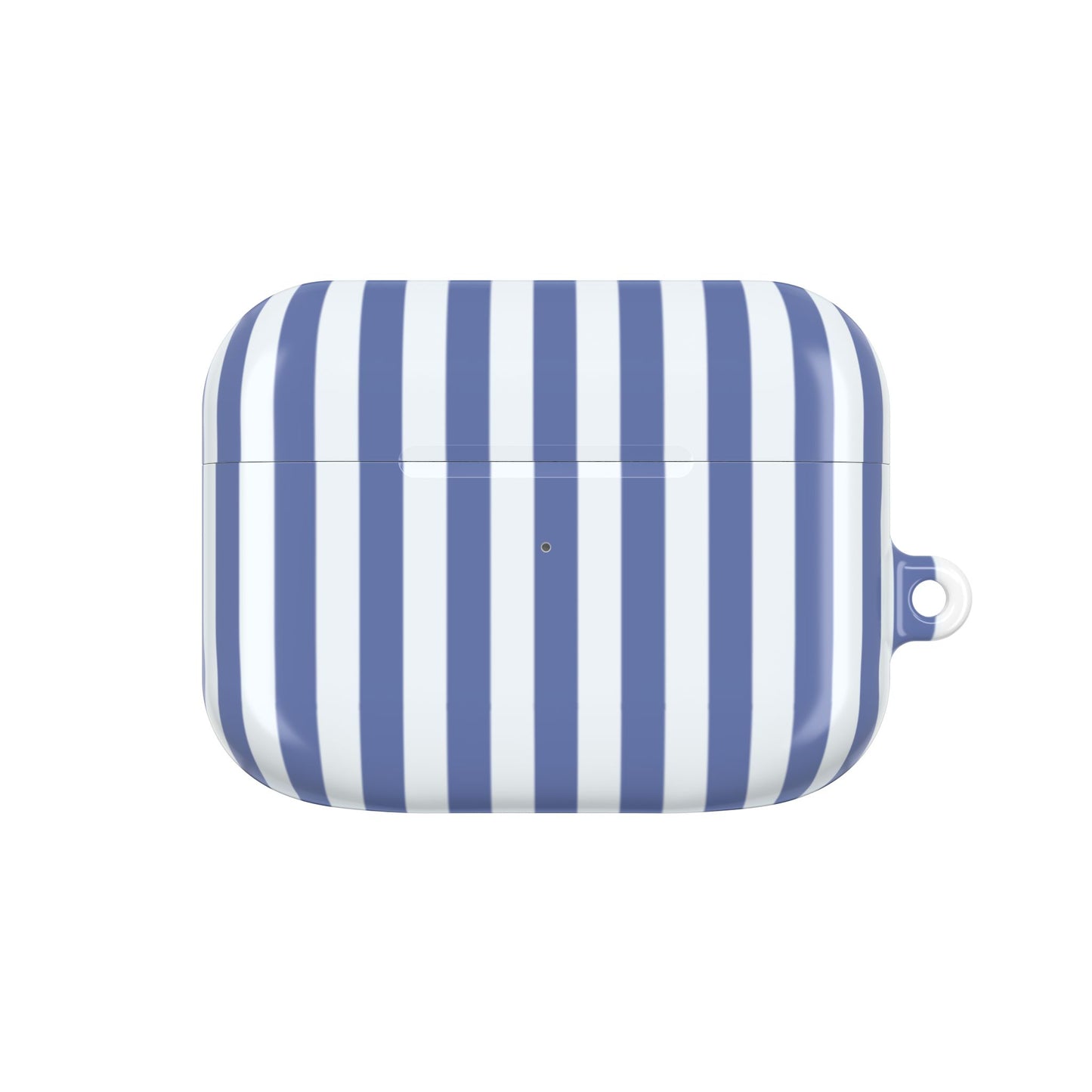 High Tide — Striped Blue & White AirPod Case  Nautical Protective Cover