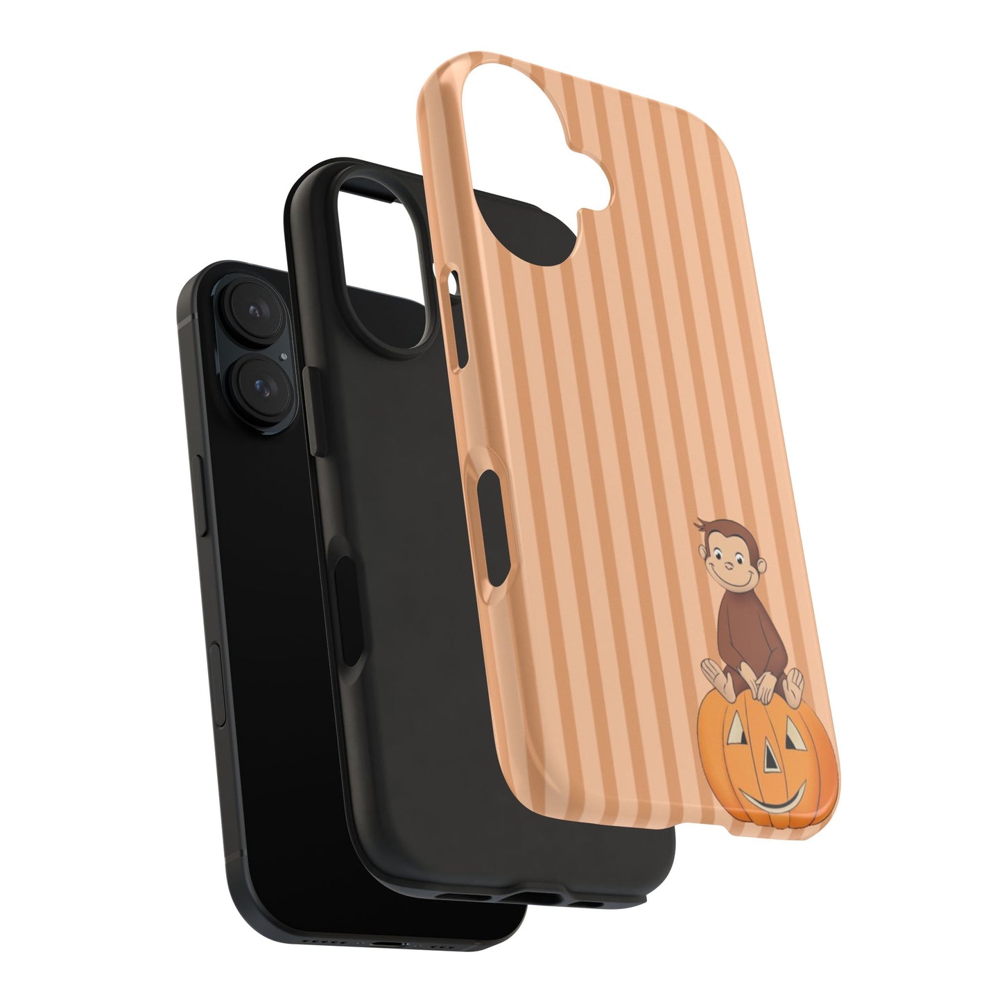 Pumpkin Curious George —  Tough Phone Case