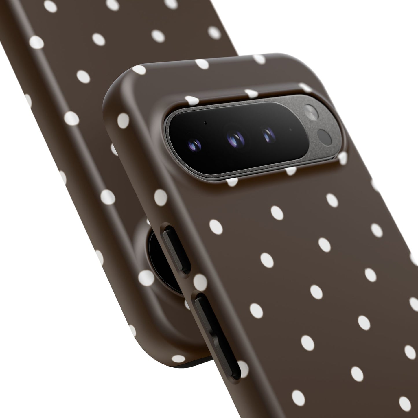 Cacao Polka Dot  — Phone Case Tough Case